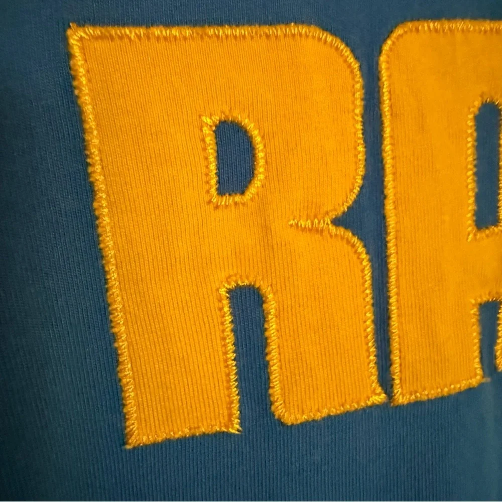 Mitchell &‎ Ness LA Rams 1979 Throwback Football Kids Long Sleeve Shirt Small